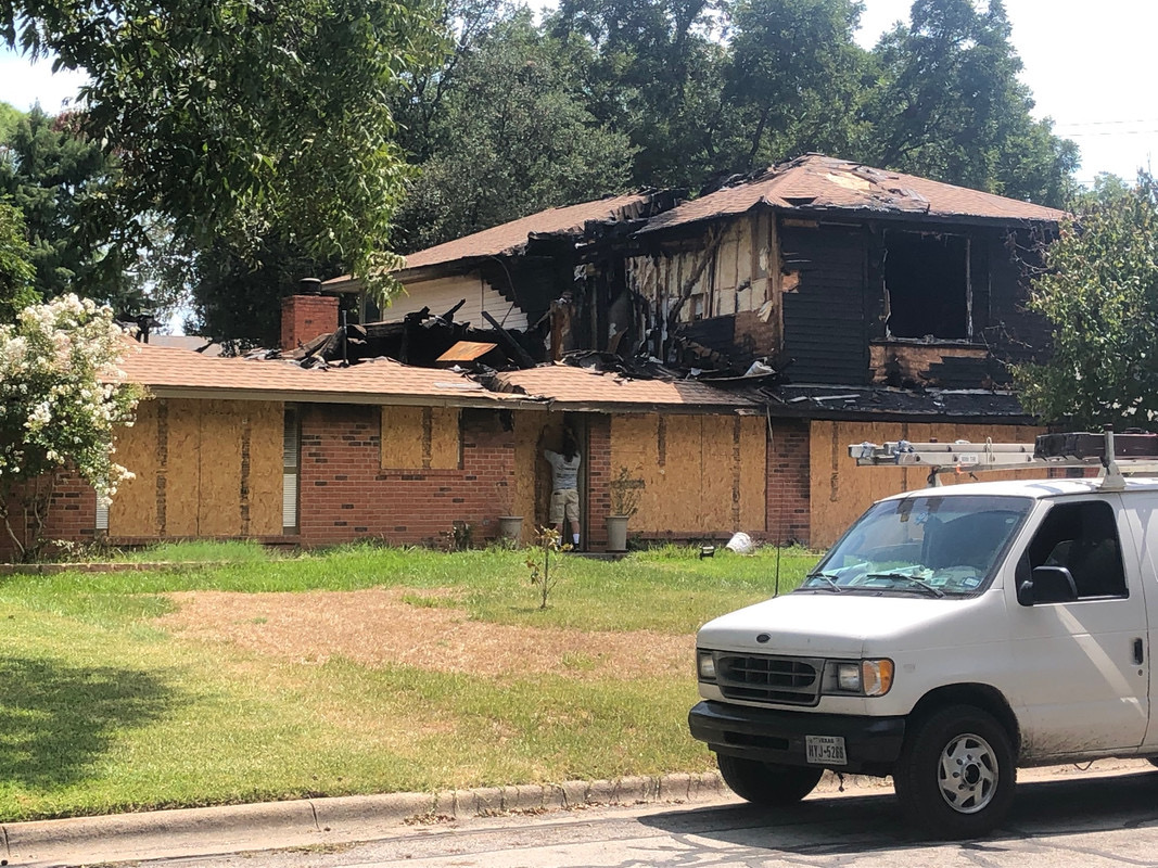 2003 Quincy fire damage