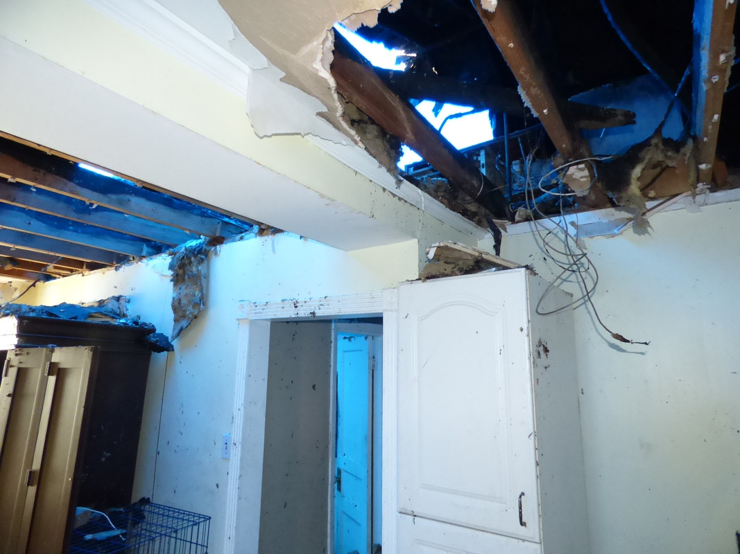 6846 Trammel damage detail