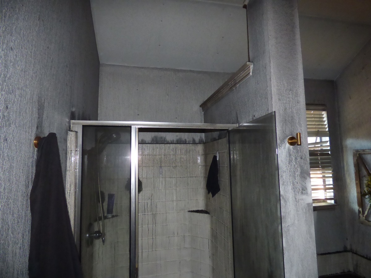 10733 Vista bedroom damage